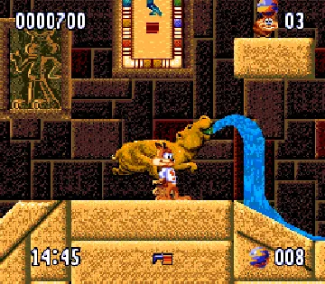 Bubsy II (USA) screen shot game playing